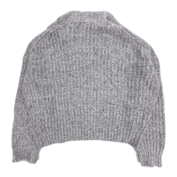 BA&SH Baltan Alpaca Chunky Knit Oversized Polo Sweater French Girl Minimal Boho - Picture 5 of 7